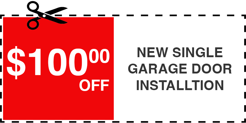 100 off garage door repair Buchanan