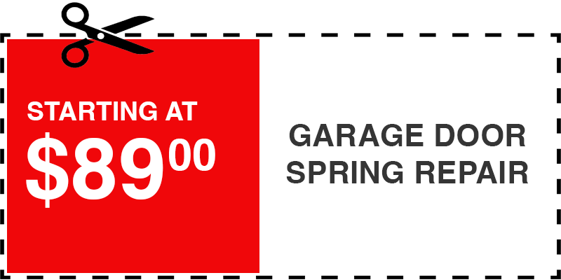 89 garage door SPRING repair Buchanan